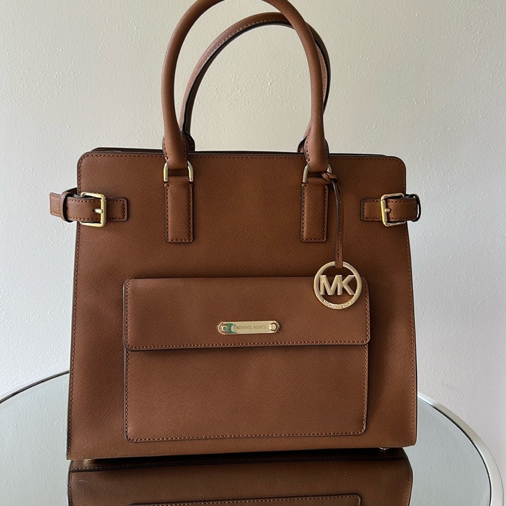 Stylish Michael Kors handbag.